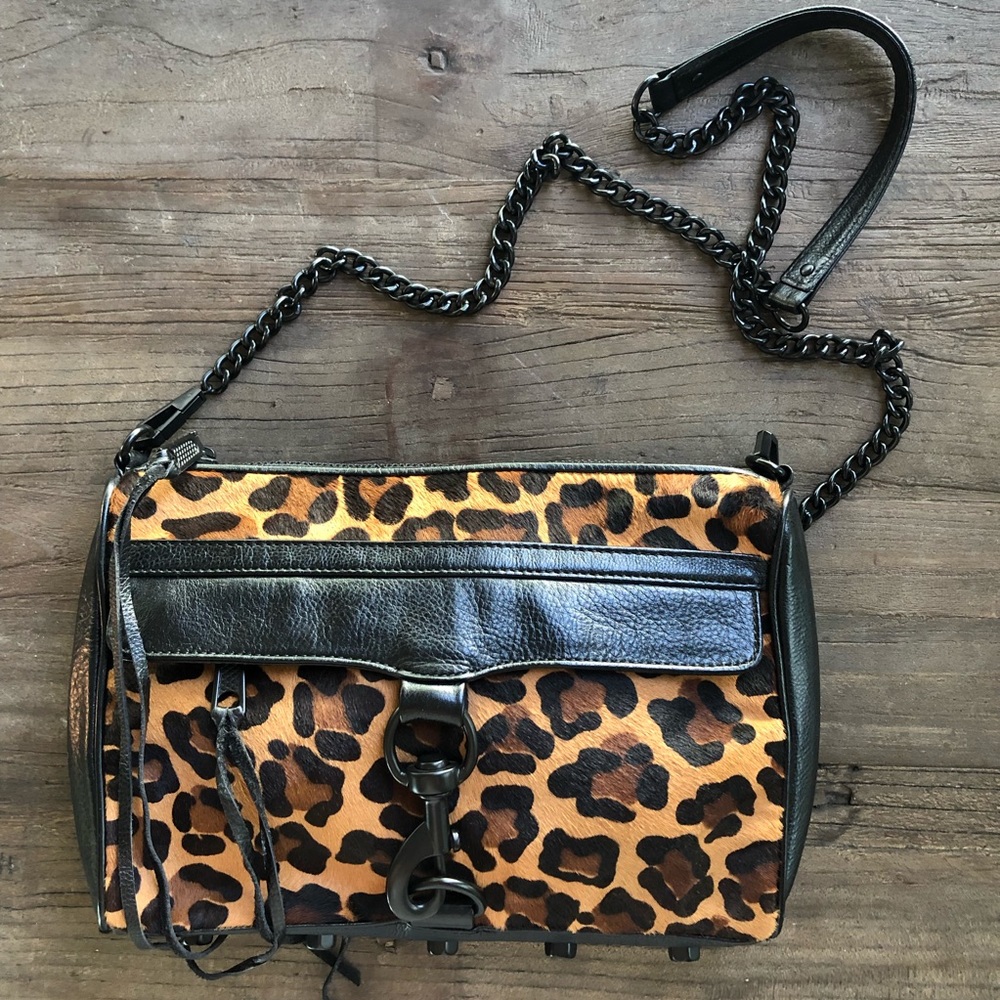 Rebecca Minkoff Calf Hair Leopard Print MAC